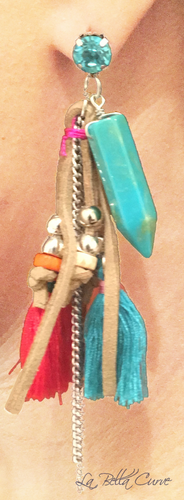 Colorful Tassel Earrings